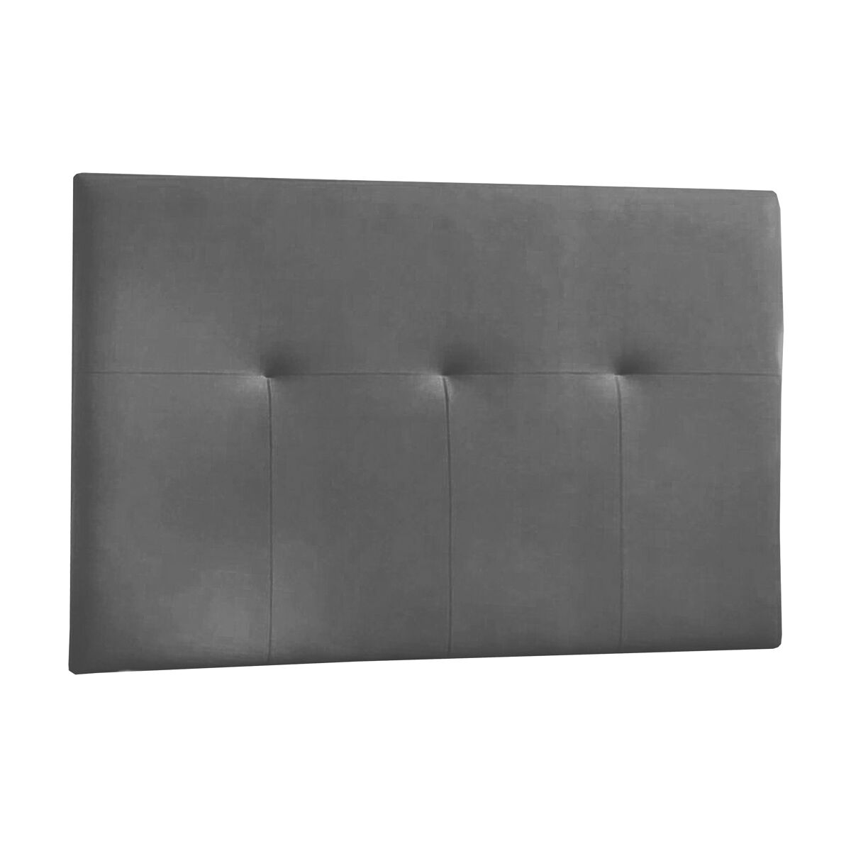 Venprodin | cabecero polipiel 160x120x4cm ceniza