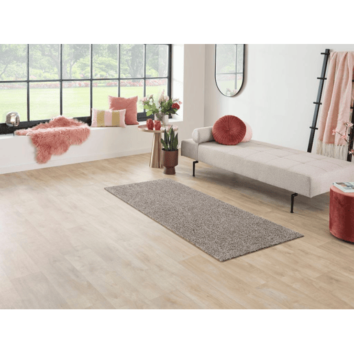 Tapete liso AMBIHOME KIND 02 - Taupe, pelo baixo, 200x300cm