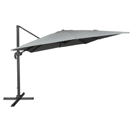 Chapéu de Sol offset MOLOKAI quadrado 3x3m + tampa
