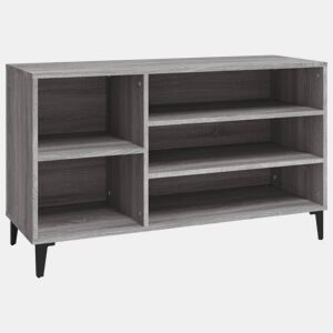 vidaXL Sapateira 102x36x60 cm derivados de madeira sonoma cinza
