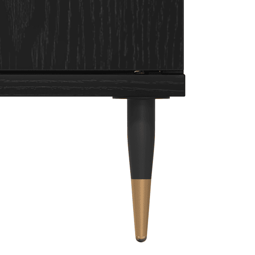 vidaXL Armário pra Pia com gaveta Carvalho Preto 80 x 33 x 60 cm, Organizador de Banheiro, Armário Moderno com Solução de Armazenamento, Design Retangular para Produtos e Acessórios