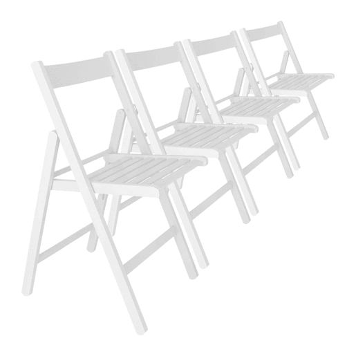 WELL HOME - Conjunto de 4 cadeiras BAS