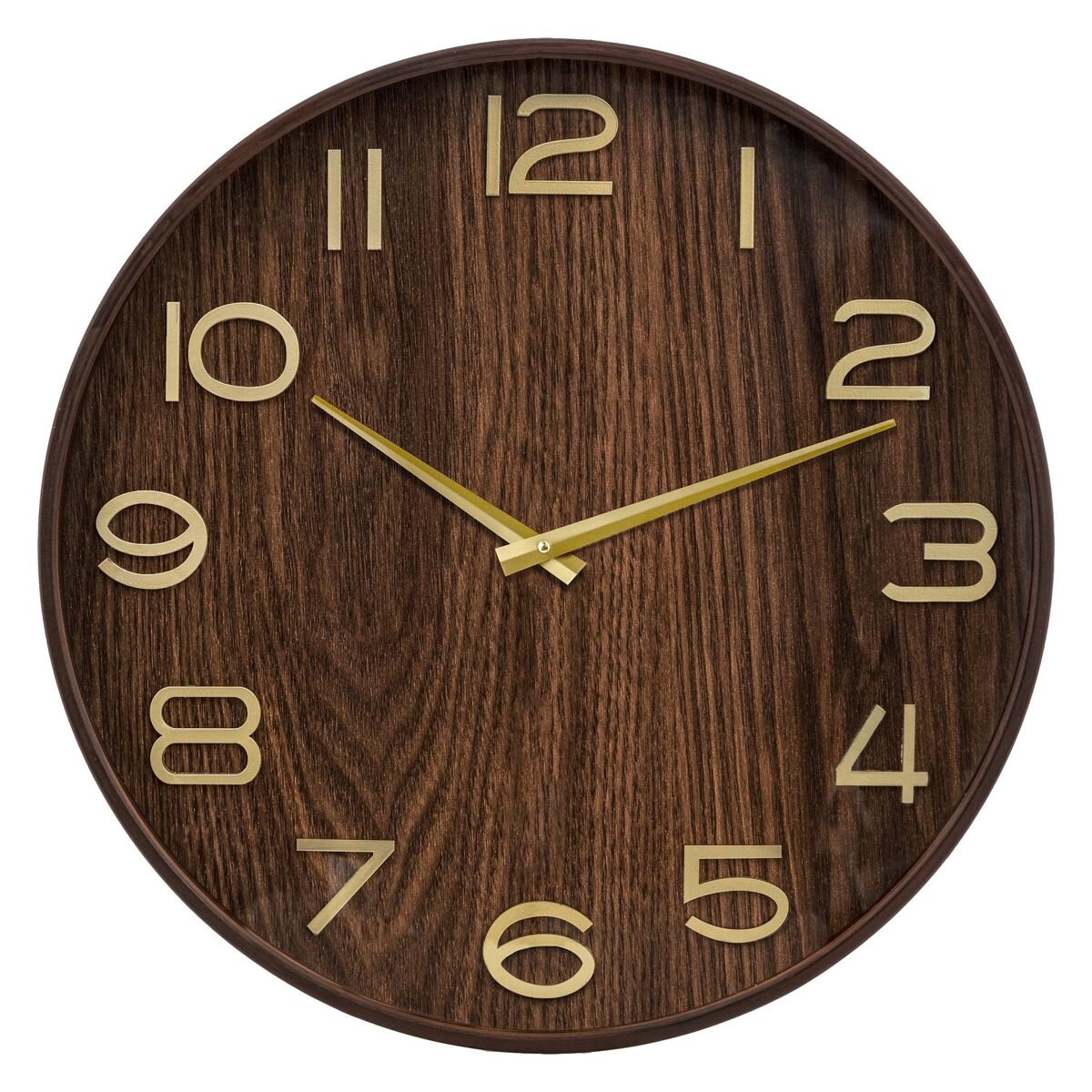 Reloj ivana madera oscura
