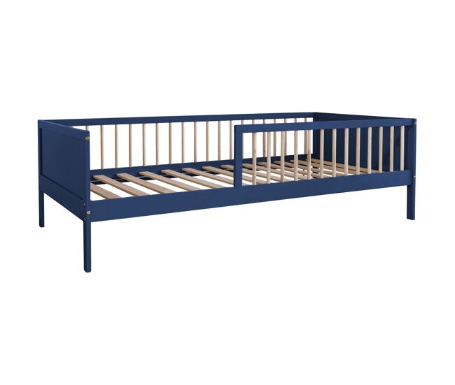 Cama infantil 190x90cm azul oscuro adam