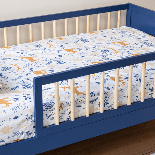 Cama de criança 190x90cm azul escuro ADAM