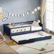Cama-cajón de madera 94x190 Cama-cajón de madera 94x190 Azul