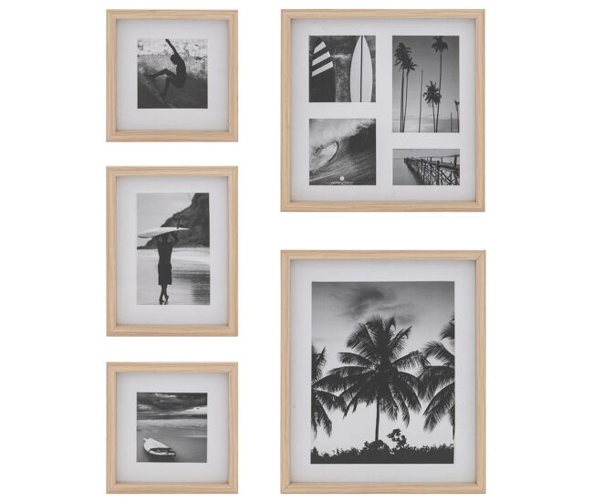 Lote de 5 marcos de fotos erin wood