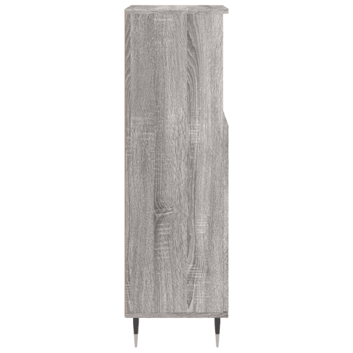 vidaXL Armário WC 30x30x100 cm derivados de madeira sonoma cinzento vidaXL Armário WC 30x30x100 cm derivados de madeira sonoma cinzento