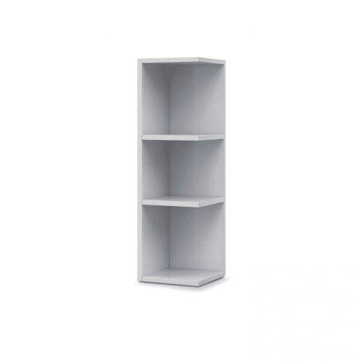 Móvel de casa de banho de canto Inspire Branco brilhante 20 x 65 x 19,5 cm