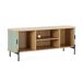Mueble Tv Mónaco 2 puertas Mueble Tv Mónaco 2 puertas Azul/ Verde