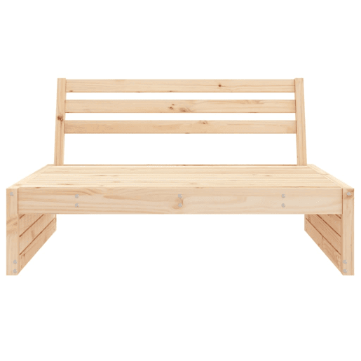 vidaXL Sofá de centro para jardim 120x80 cm madeira de pinho maciça vidaXL Sofá de centro para jardim 120x80 cm madeira de pinho maciça