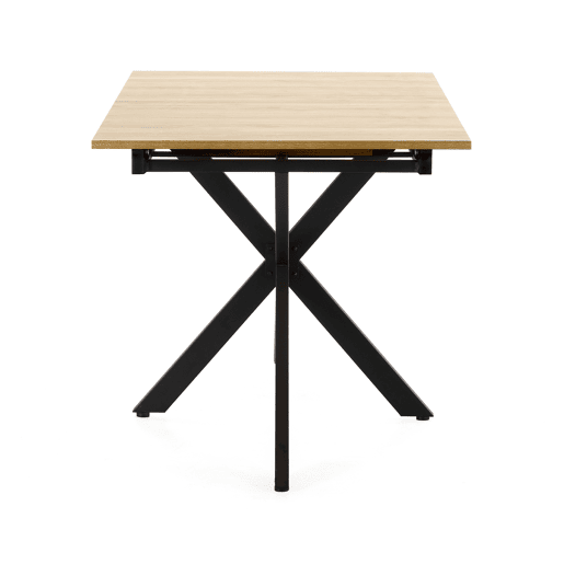 Mesa de jantar extensível Prato cor Carvalho, 140-180 cm