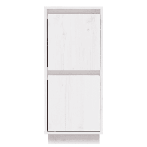 vidaXL Aparadores 2 pcs 31,5x34x75 cm madeira de pinho maciça branco vidaXL Aparadores 2 pcs 31,5x34x75 cm madeira de pinho maciça branco