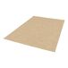 Alfombra interior/exterior efecto yute color natural 170x120 Alfombra interior/exterior efecto yute color natural 170x120 Marrón Claro