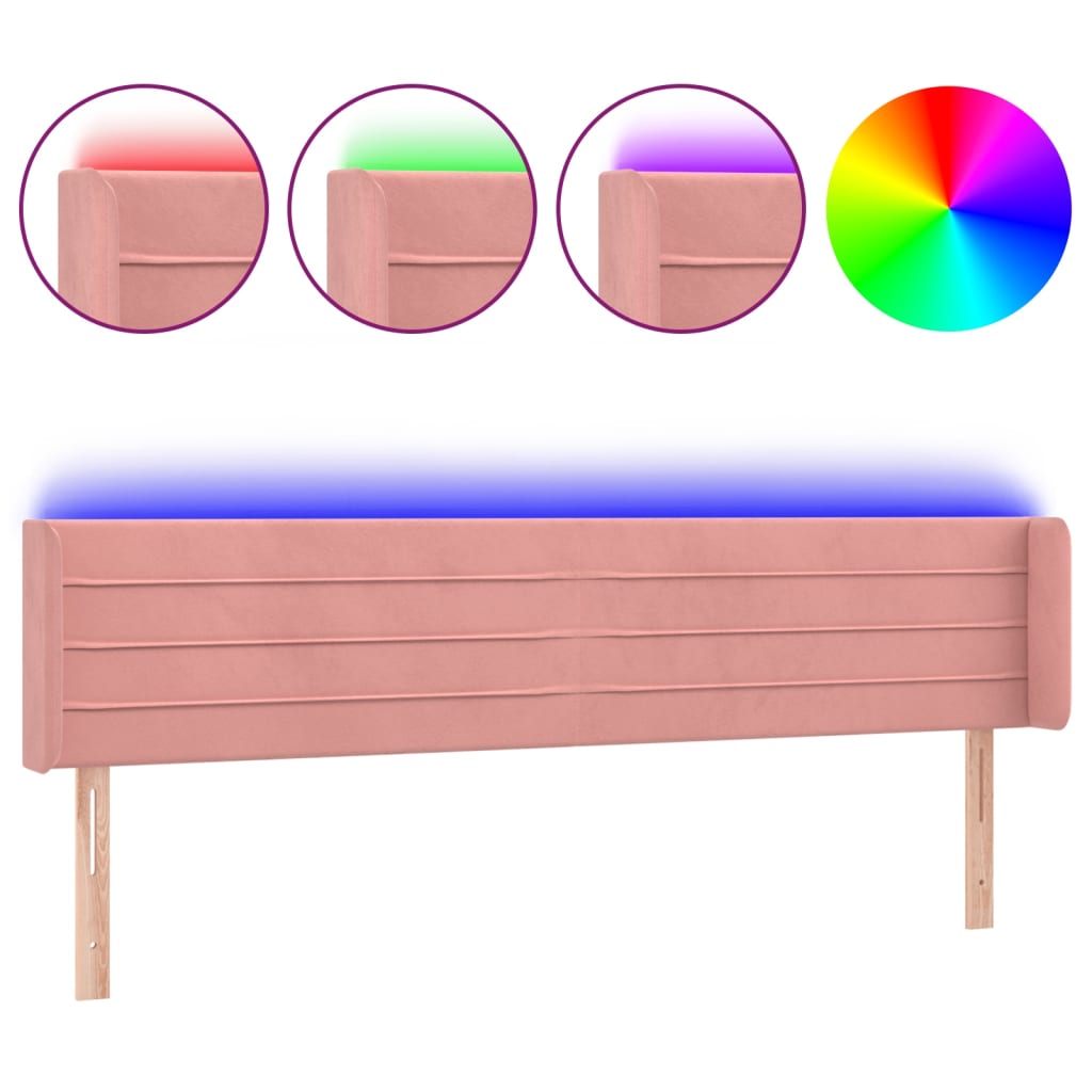 Cabecero Con Led 203 Rosa