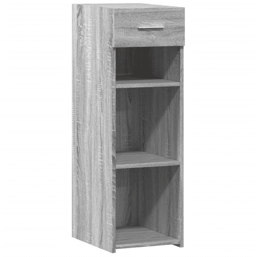 vidaXL Aparador 30x42,5x93 cm derivados de madeira cinzento sonoma vidaXL Aparador 30x42,5x93 cm derivados de madeira cinzento sonoma