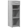vidaXL Aparador 30x42,5x93 cm derivados de madeira cinzento sonoma