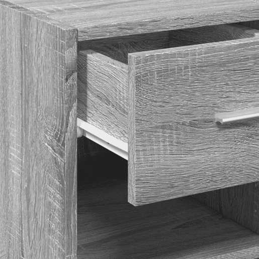 vidaXL Aparador 30x42,5x93 cm derivados de madeira cinzento sonoma vidaXL Aparador 30x42,5x93 cm derivados de madeira cinzento sonoma