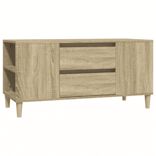 Móvel p TV, Armário de TV 102x44,5x50 cm derivados de madeira carvalho sonoma