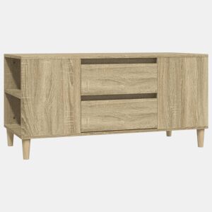 Móvel p TV, Armário de TV 102x44,5x50 cm derivados de madeira carvalho sonoma