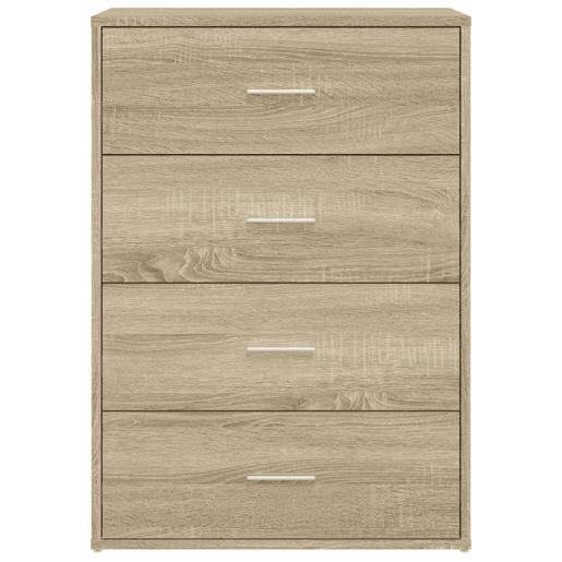 vidaXL Aparadores 2 pcs 60x31x84 cm derivados madeira carvalho sonoma