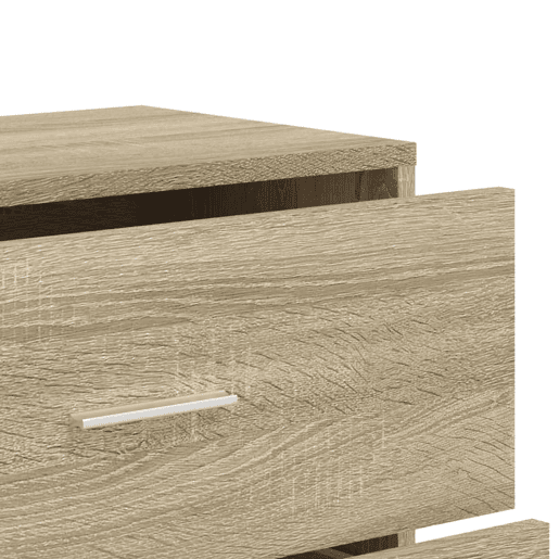 vidaXL Aparadores 2 pcs 60x31x84 cm derivados madeira carvalho sonoma