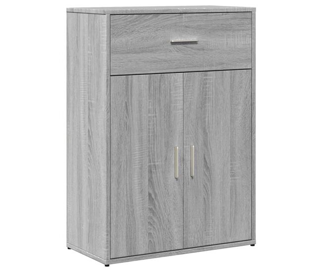 Vidaxl aparador madera de ingeniería gris sonoma 60x30x84 cm