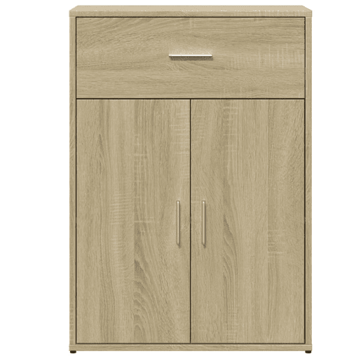 vidaXL Aparador 60 x 30 x 84 cm derivados de madeira carvalho sonoma