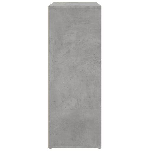 vidaXL Aparadores 2 pcs 60x31x84 cm derivados madeira cinzento cimento vidaXL Aparadores 2 pcs 60x31x84 cm derivados madeira cinzento cimento