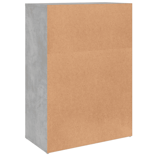 vidaXL Aparadores 2 pcs 60x31x84 cm derivados madeira cinzento cimento vidaXL Aparadores 2 pcs 60x31x84 cm derivados madeira cinzento cimento