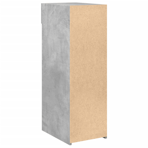 vidaXL Aparador 30x42,5x93 cm derivados de madeira cinzento cimento vidaXL Aparador 30x42,5x93 cm derivados de madeira cinzento cimento