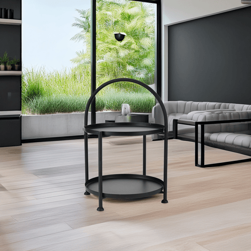 Mesa lateral de 2 alturas Well Home