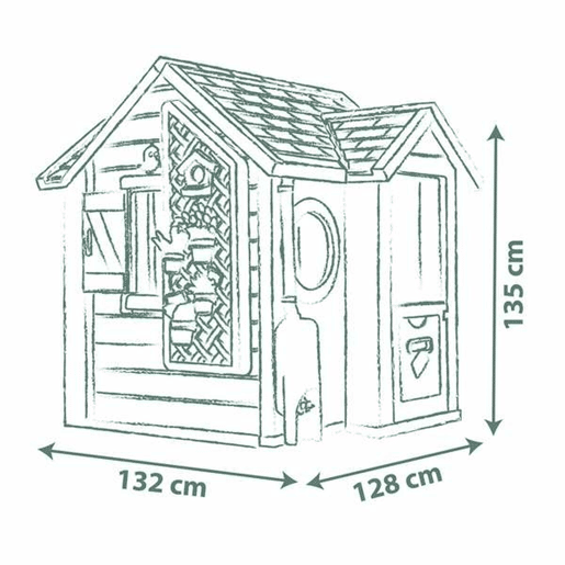 Casa Infantil de Brincar Smoby Life Garden