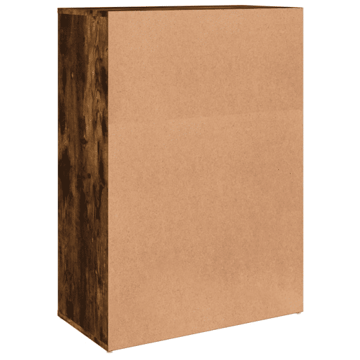 vidaXL Aparadores 2 pcs 60x31x84 cm derivados madeira carvalho fumado