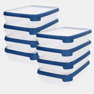 Curver Pack 8 recipientes herméticos (1,2L)