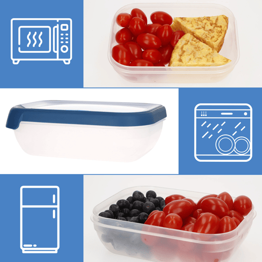 Curver Pack 8 recipientes herméticos (1,2L) Curver Pack 8 recipientes herméticos (1,2L)