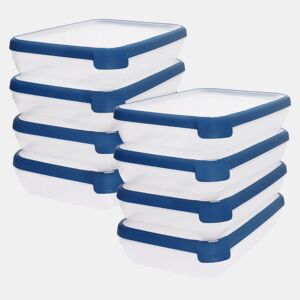 Curver Pack 8 recipientes herméticos (2,6L)