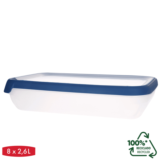 Curver Pack 8 recipientes herméticos (2,6L)