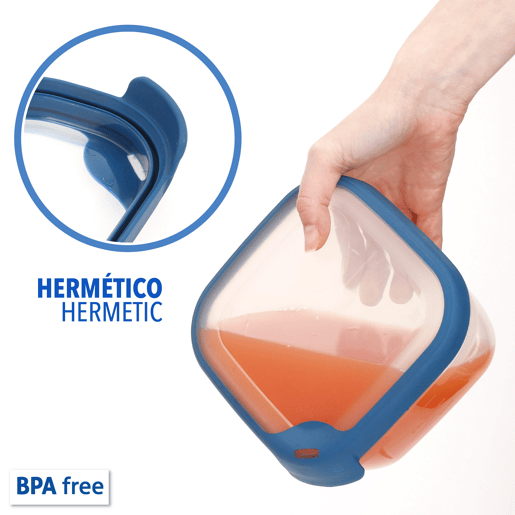 Curver Pack 6 recipientes herméticos (1,2L)