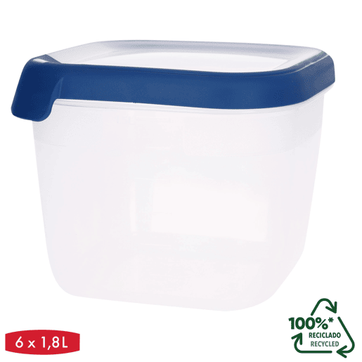 Curver Pack 6 recipientes herméticos (1,8L)