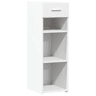 vidaXL Aparador 30x42,5x93 cm derivados de madeira branco