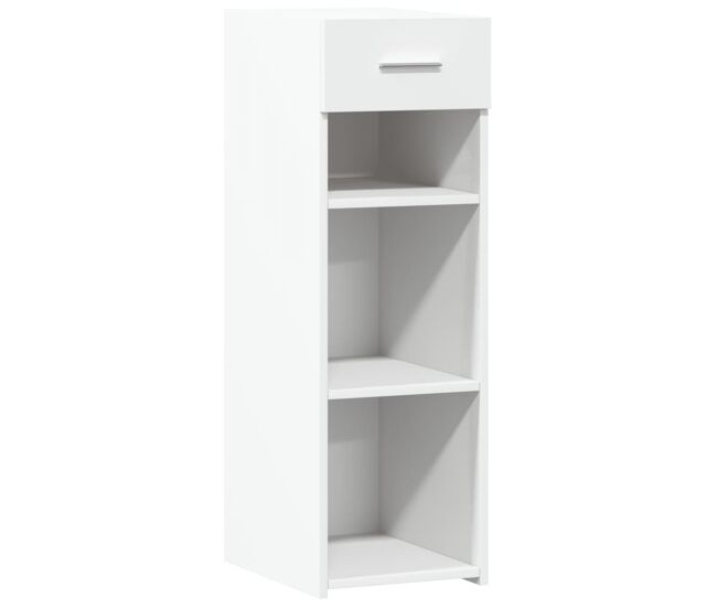 Vidaxl aparador madera de ingeniería blanco 30x42,5x93 cm