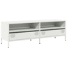 Móvel de TV - Modulo de TV - Armário de TV 135x39x43,5 cm aço laminado a frio branco