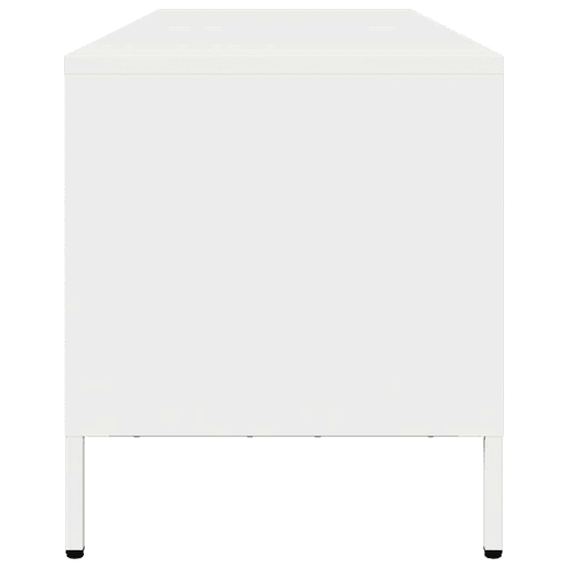 Móvel de TV - Modulo de TV - Armário de TV 135x39x43,5 cm aço laminado a frio branco