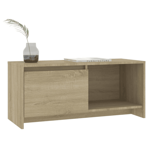 Móvel de TV - Modulo de TV - Armário de TV 90x35x40 cm derivados de madeira carvalho sonoma
