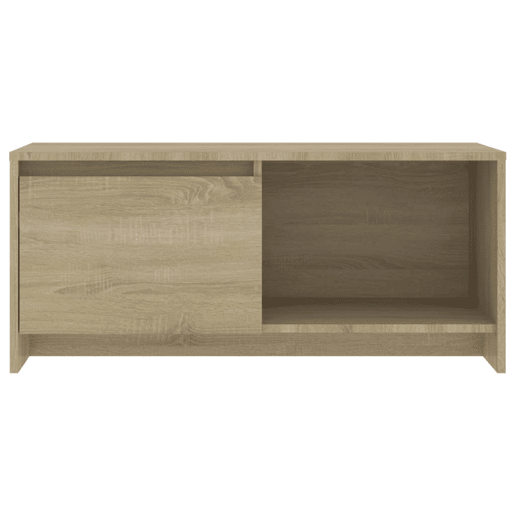 Móvel de TV - Modulo de TV - Armário de TV 90x35x40 cm derivados de madeira carvalho sonoma