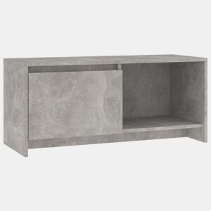 Móvel de TV - Modulo de TV - Armário de TV 90x35x40 cm derivados de madeira cinza-cimento