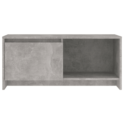 Móvel de TV - Modulo de TV - Armário de TV 90x35x40 cm derivados de madeira cinza-cimento