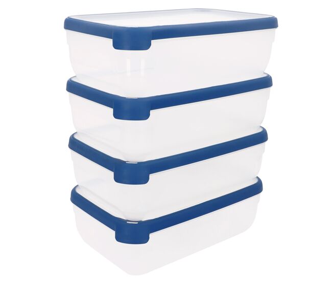 Curver pack 4 recipientes herméticos (4l)