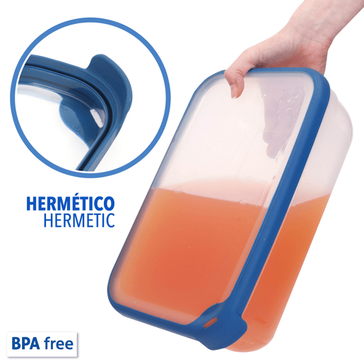 Curver Pack 4 recipientes herméticos (4L)